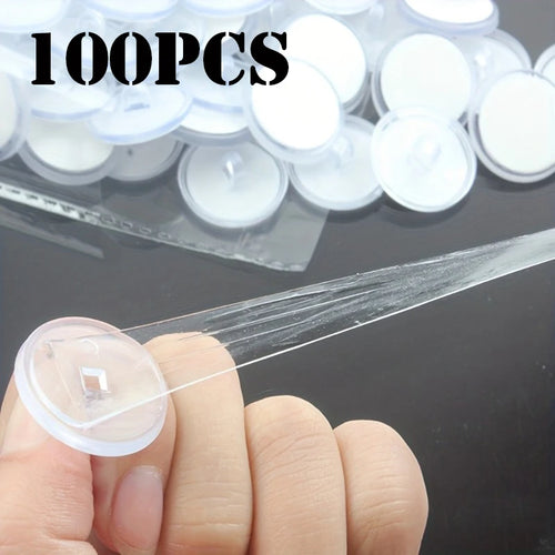 CowLost | 20-100pcs-transparent-utility-hooks-casual-style-strong-self-adhesive |1