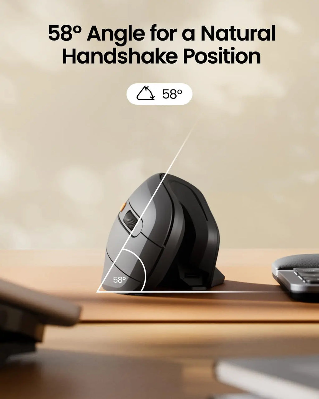 CowLost | ergonomic-mouse-wireless-vertical-mouse-or-computer-ipad-mac-windows-3-adjustable-dpi-multi-device-connection |2