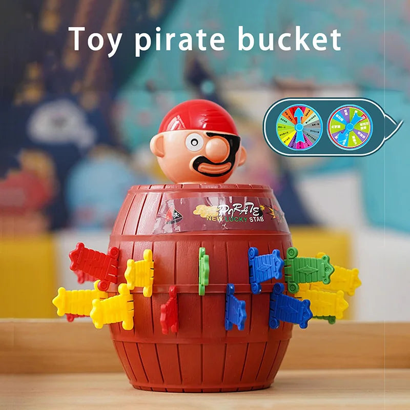 CowLost | product_id-pirate-bucket-interactive-childrens-toy-board-game-prank-sword-insertion-wooden-bucket |4