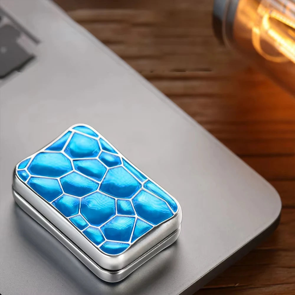 CowLost | product_id-water-cube-edc-metal-magnetic-push-card-fidget-spinner-stress-relief-toy |4