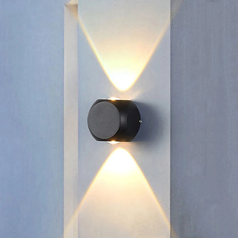 CowLost | product_id-hemisphere-4w-led-up-down-wall-light-for-bedside-corridor-balcony-garden |4