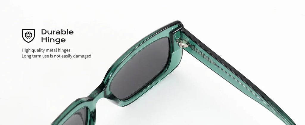 CowLost | zenottic-women-large-rectangle-polarized-sunglasses-thick-frame-uv400-protection |12