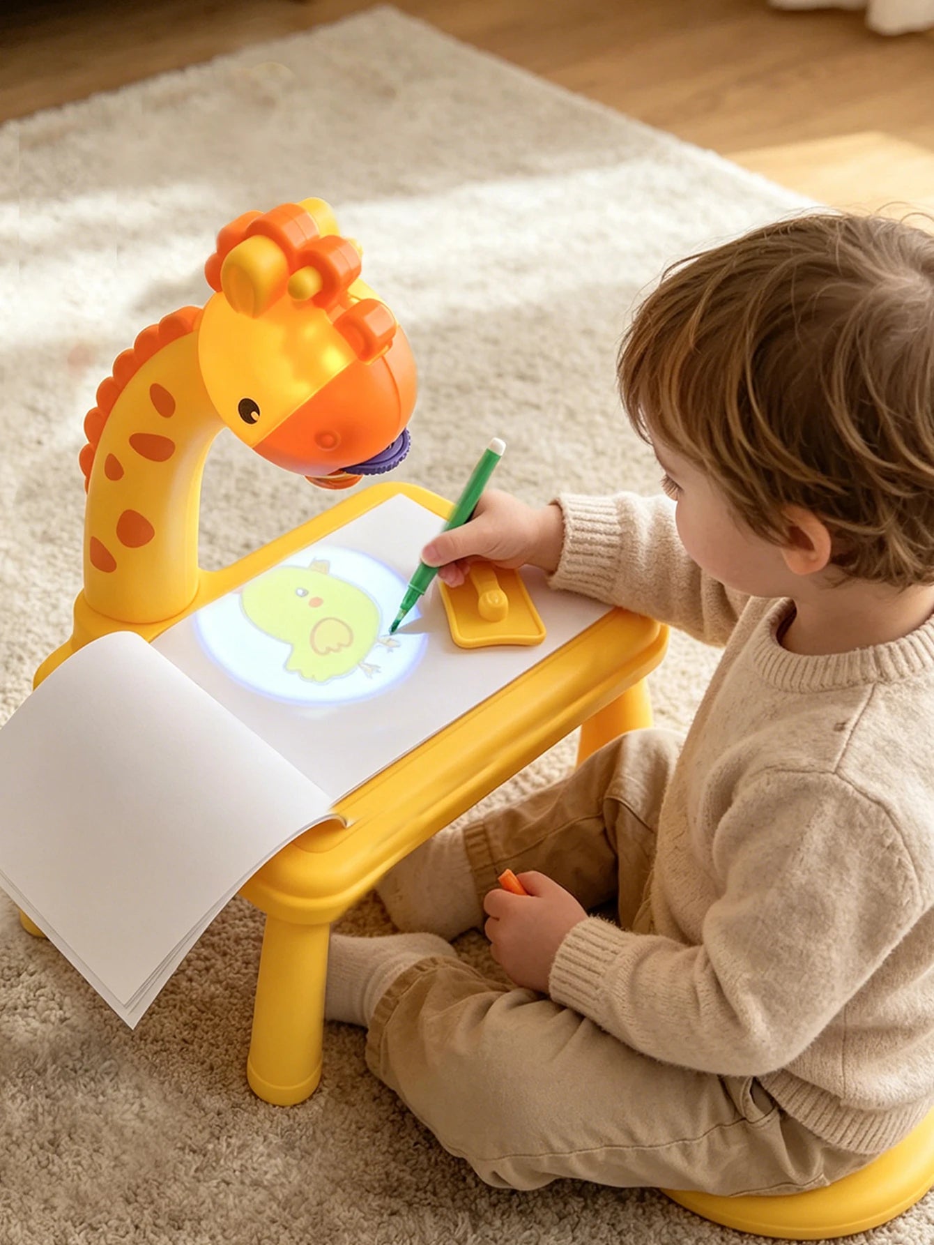 CowLost | product_id-led-projector-drawing-board-toy-for-kids-educational-art-desk-gift |9