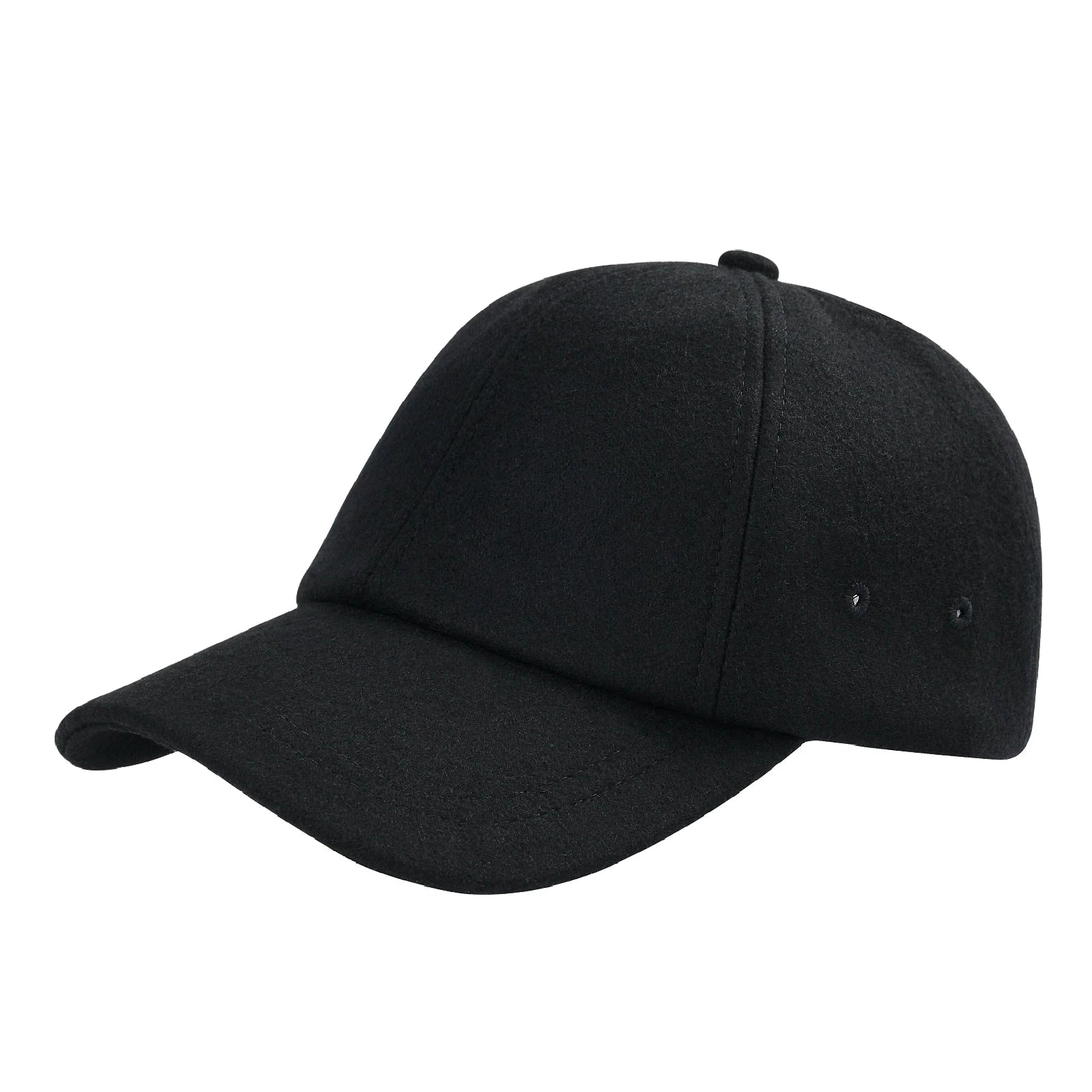 CowLost | botvela-mens-wool-tweed-baseball-cap-casual-style-soft-adjustable-unstructured-hat |29