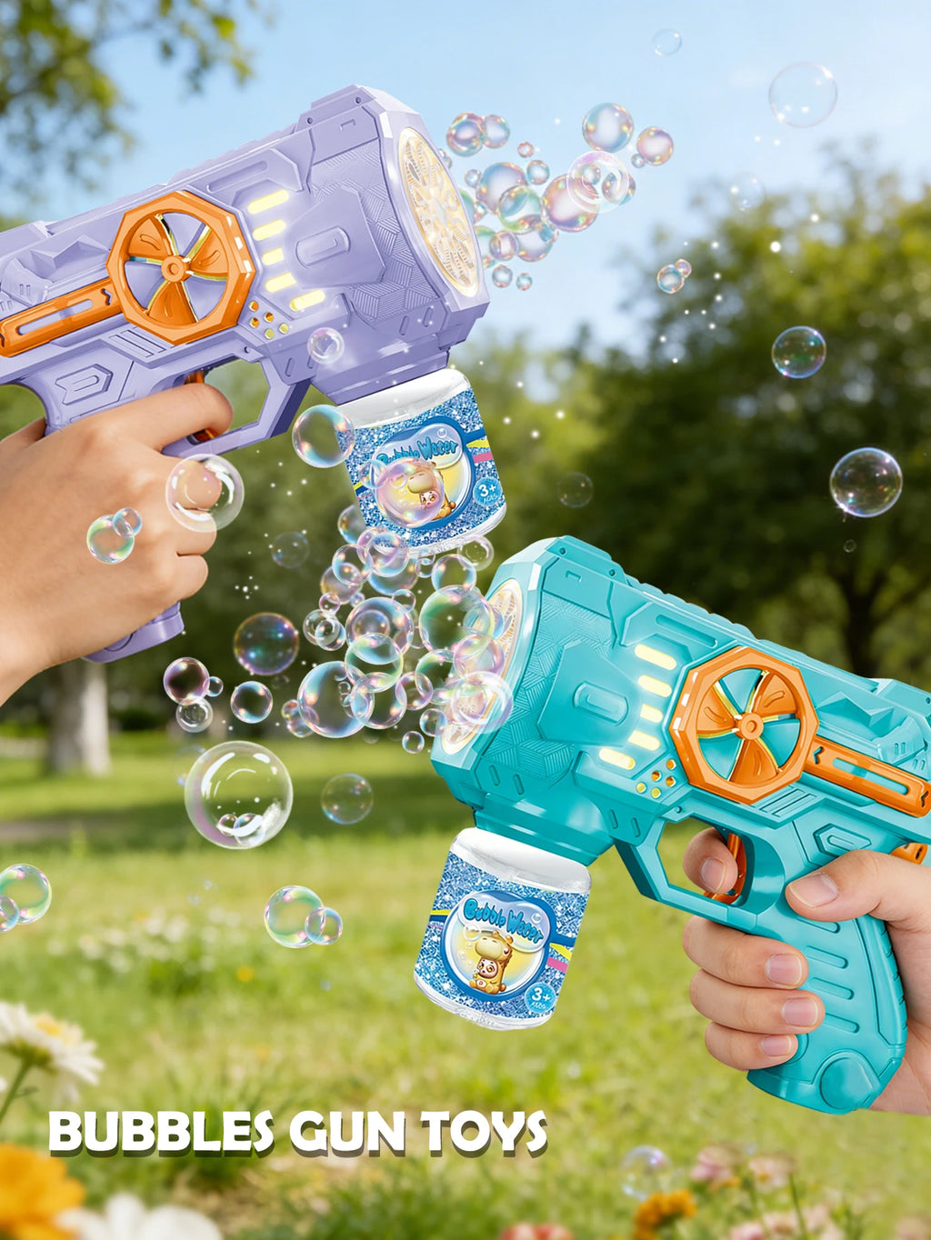 CowLost | product_id-electric-bubble-gun-toy-with-led-light-for-kids-outdoor-summer-game-no-bubble-liquid |15
