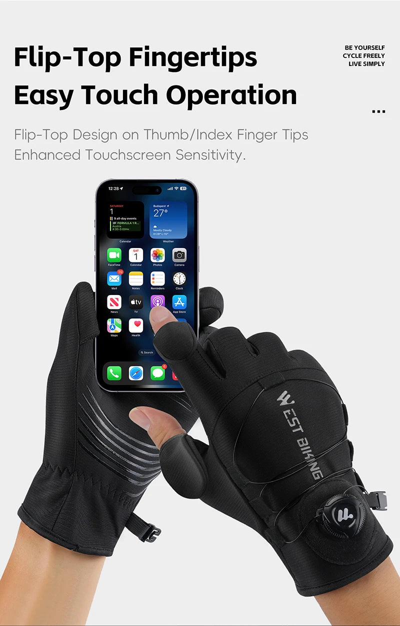 CowLost | west-biking-self-locking-bike-gloves-winter-fleece-thermal-cycling-gloves-with-rotating-buckle-waterproof-mtb-motorcycle-gloves |14