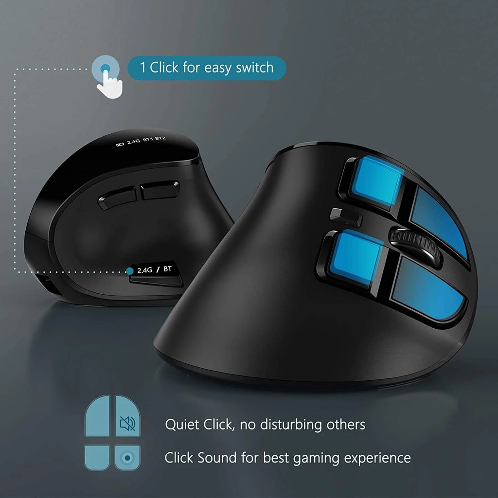 CowLost | product_id-jomaa-silent-vertical-ergonomic-bluetooth-wireless-mouse-with-dual-mode-adjustable-sensitivity |4