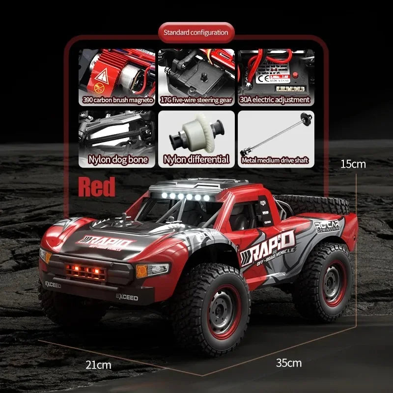 CowLost | fencing-barriers-jjrc-q130-4wd-1-16-rc-car-with-brushless-motor-and-led-lights |4