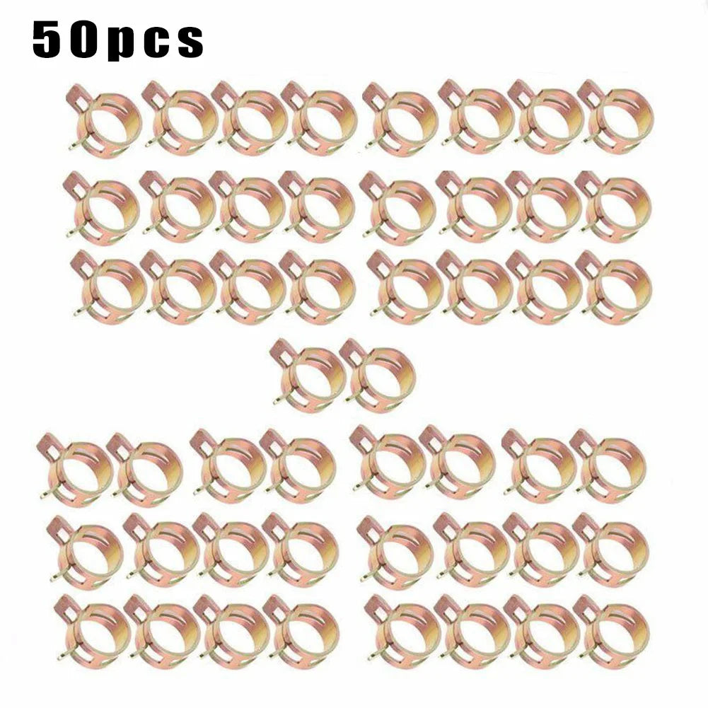 CowLost | 50-pcs-fastener-5mm-6mm-7mm-8mm-9mm-spring-clip-fuel-water-line-hose-pipe-air-tube-clamps-fuel-water-tube-clamps-fastener |2