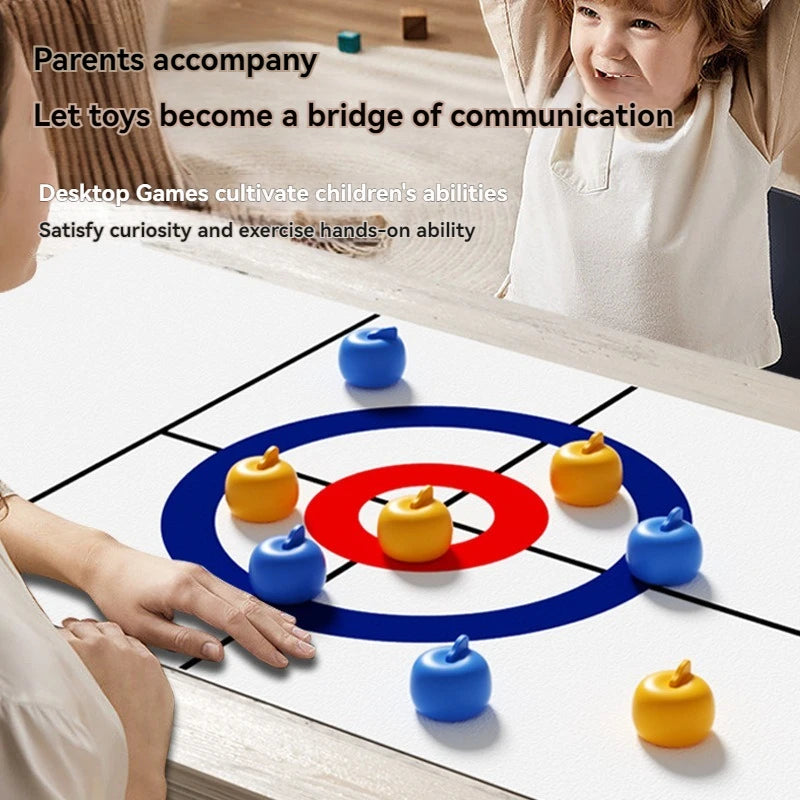 CowLost | product_id-tabletop-curling-game-with-8-16-rollers-shuffleboard-pucks-for-family-fun-and-parties |4
