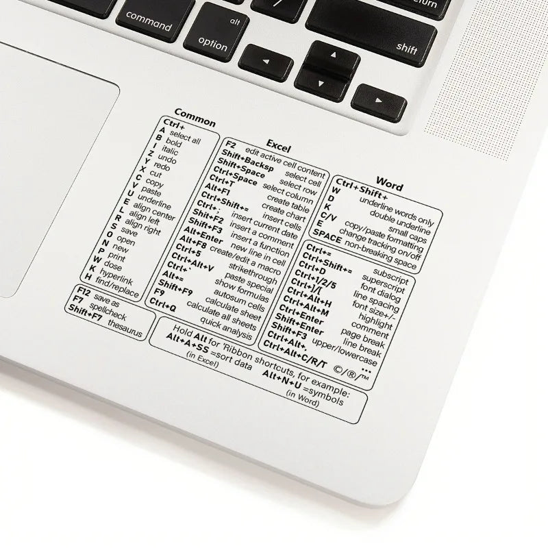 CowLost | product_id-vinyl-self-adhesive-keyboard-shortcut-stickers-for-windows-excel-word-office |3
