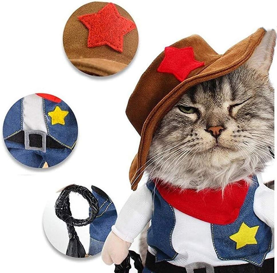 CowLost | activewear-pants-funny-pet-dog-and-cat-cowboy-costume |8