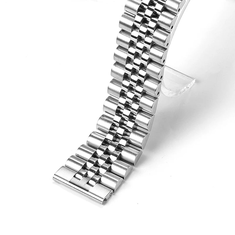 CowLost | product_id-stainless-steel-flat-curved-end-strap-connector-for-seiko-skx007-skx009-18-22mm-jubilee-oyster-bracelet |12