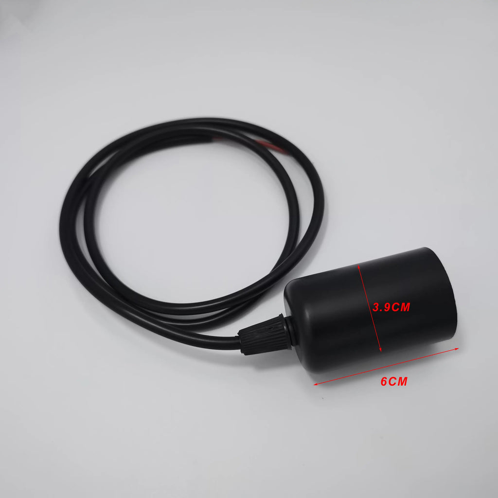CowLost | product_id-0-5m-screw-type-e27-hanging-light-socket-holder-diy-retro-lighting-kit |9