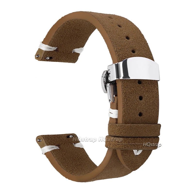 CowLost | product_id-vintage-genuine-suede-leather-watchband-with-butterfly-buckle-18-20-22mm-quick-release-for-seiko |13