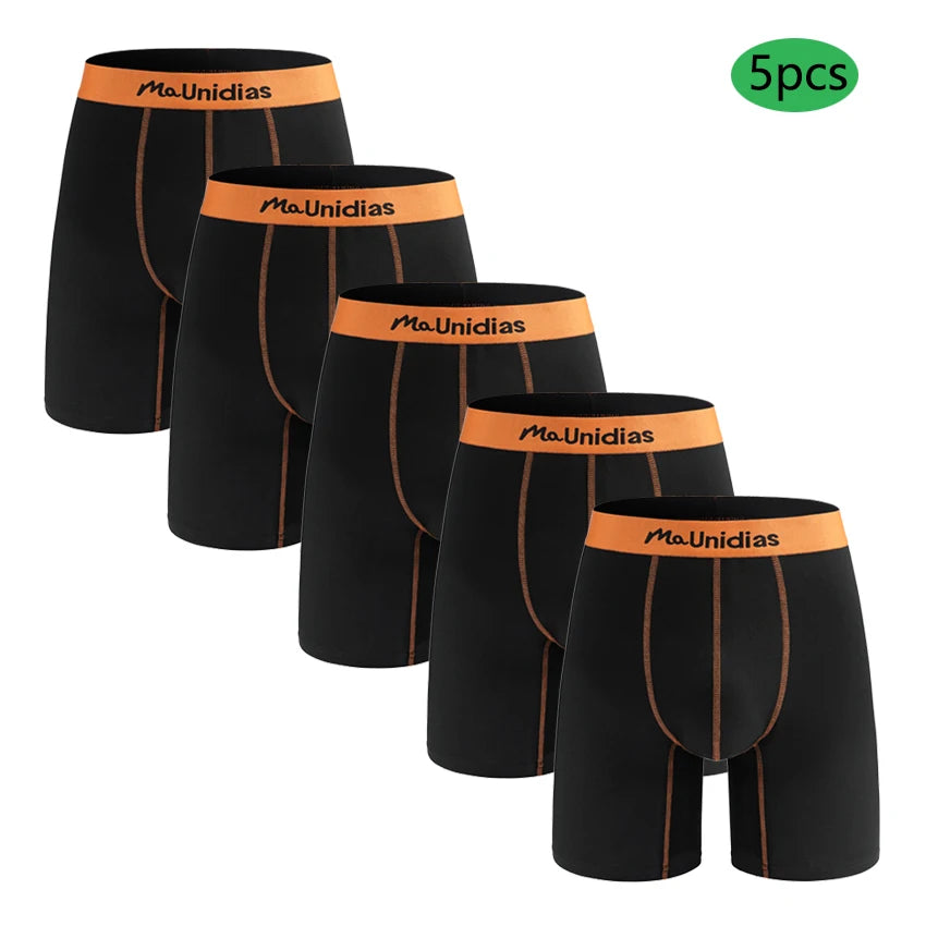 CowLost | 5-pcs-medium-long-mens-panties-shorts |18