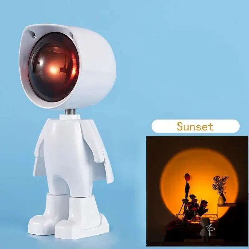 CowLost | product_id-usb-rechargeable-led-astronaut-sunset-rainbow-projection-night-light-with-touch-control |4