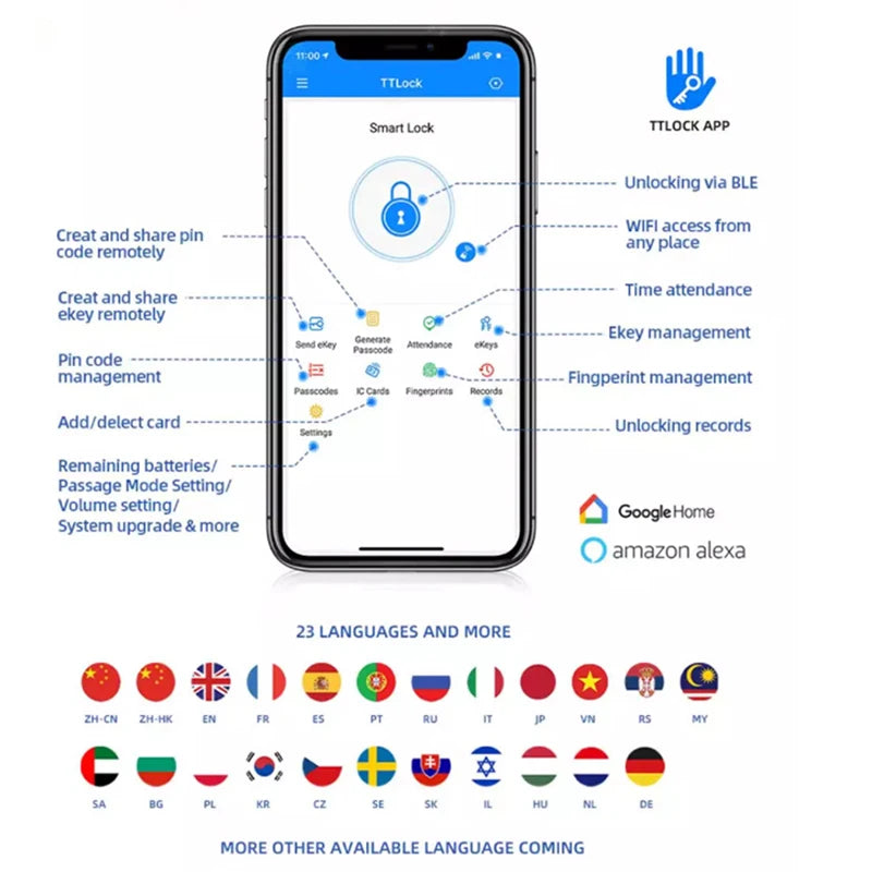 CowLost | locks-keys-product_id-smart-fingerprint-lock-for-slide-office-glass-door-swing-gate-with-tuya-wifi-ttlock-app-control |13