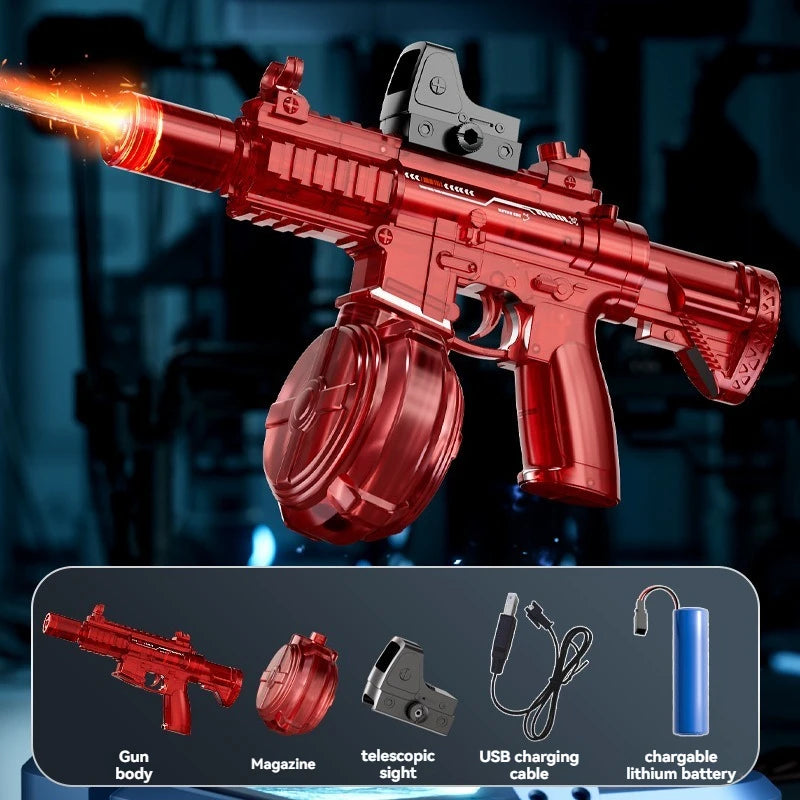CowLost | product_id-mk3-large-capacity-electric-water-gun-toy-with-lights-fully-automatic-for-outdoor-summer-camping-and-gatherings |24