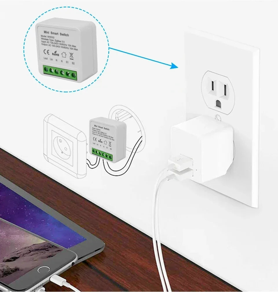 CowLost | product_id-tuya-zigbee-16a-220v-110v-wifi-smart-breaker-switch-relay-for-alexa-google-home |9