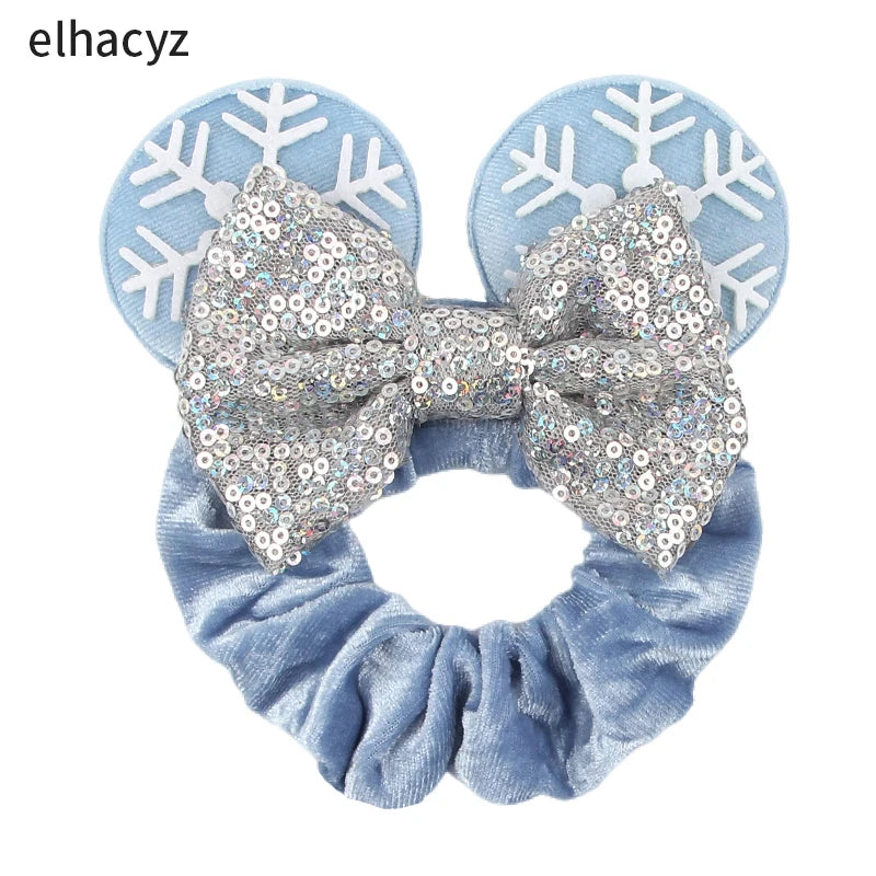CowLost | disney-mouse-velvet-hair-scrunchies-hairband-for-girls |64
