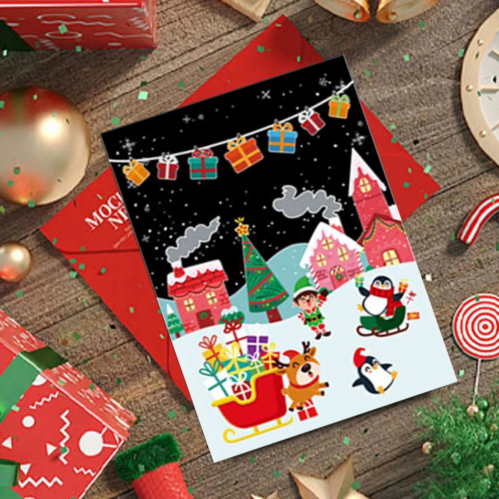 CowLost | product_id-9pcs-magic-rainbow-scratch-art-painting-kit-cartoon-animal-diy-educational-toy |4