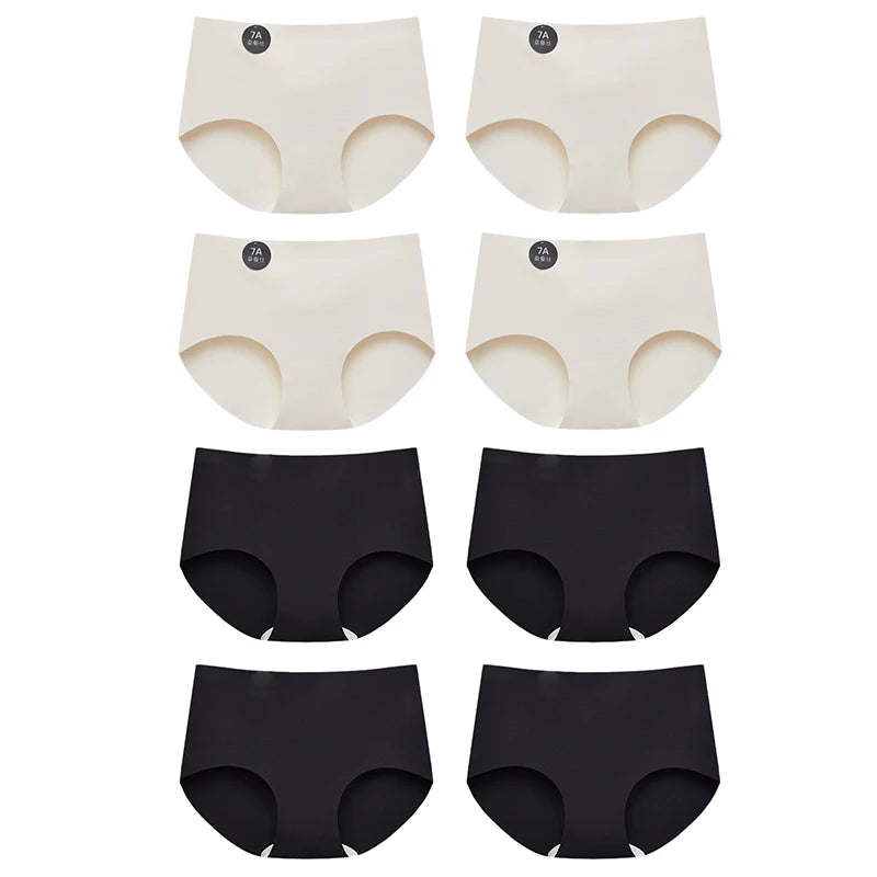 CowLost | product_id-fallsweet-8pcs-seamless-ultra-thin-high-elastic-mulberry-silk-panties-for-women-m-2xl |11