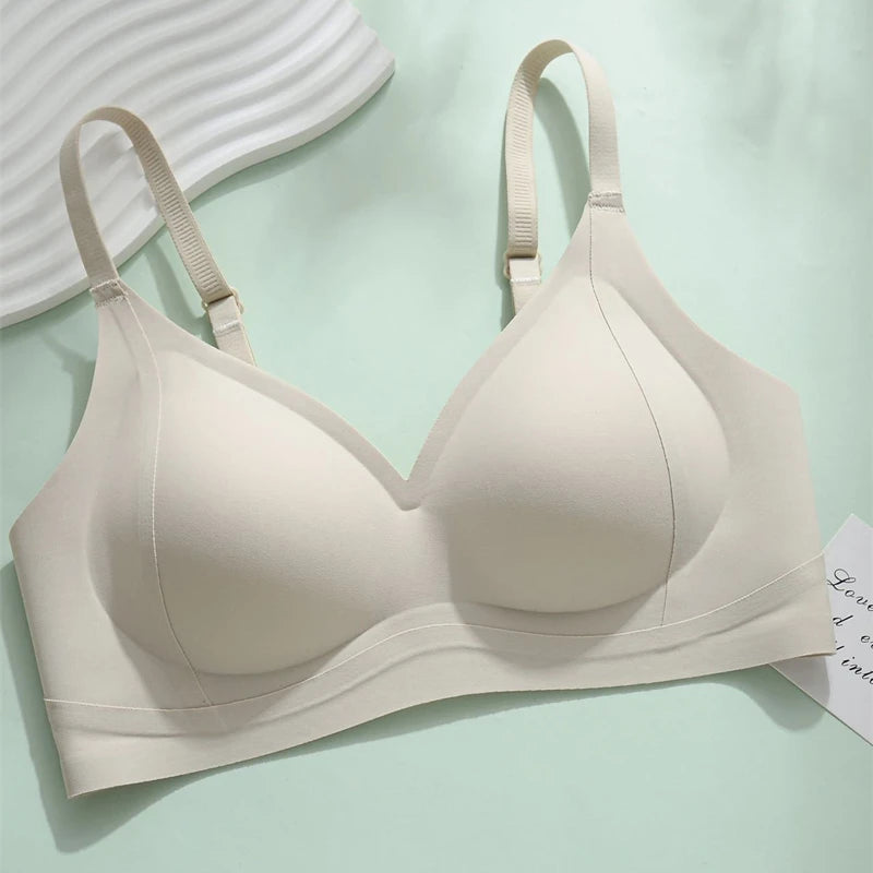 CowLost | product_id-seamless-wire-free-push-up-bra-comfortable-breathable-supportive-breast-lifting |13
