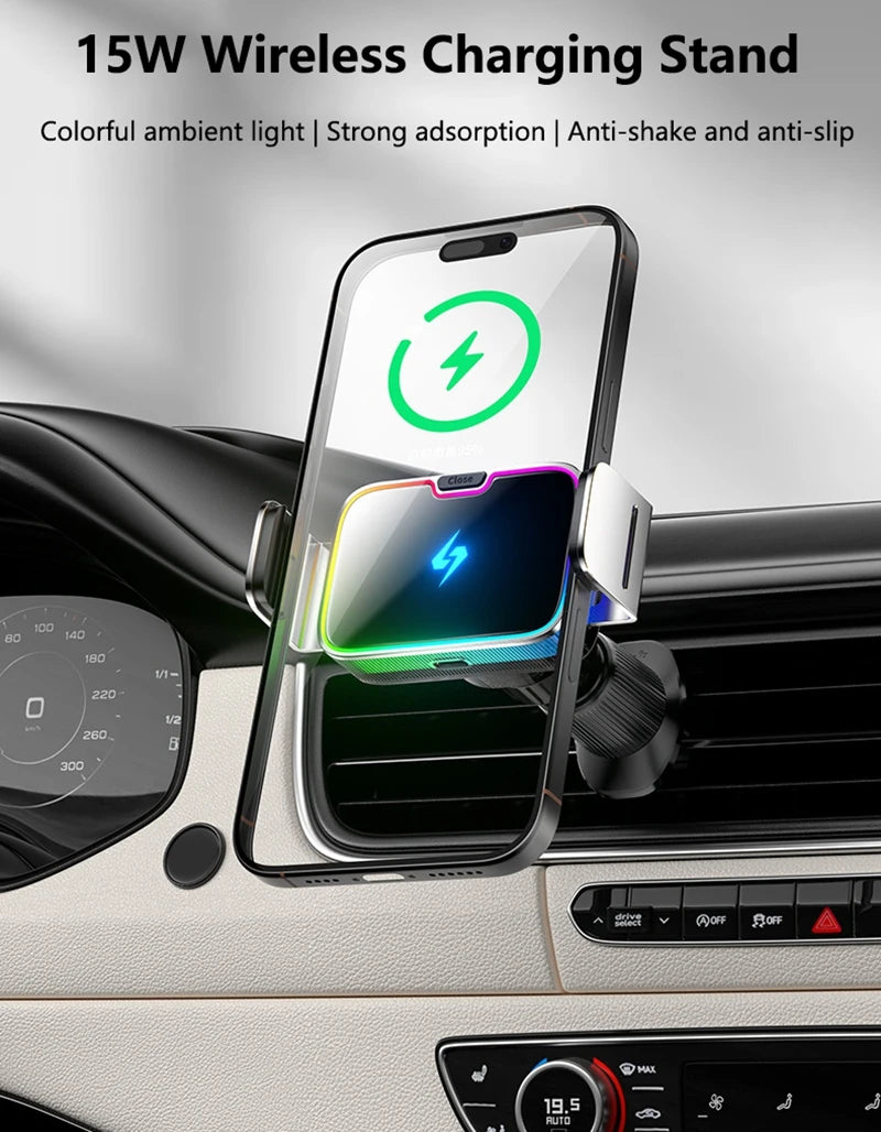 CowLost | product_id-15w-magnetic-wireless-car-charger-holder-with-strong-suction-cup-and-rgb-light-for-vent |6