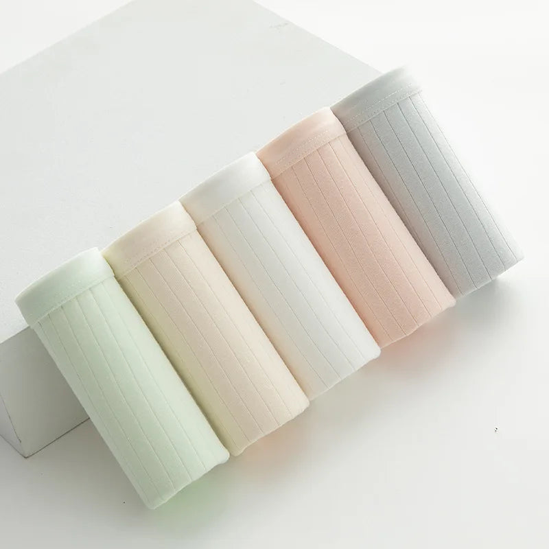 CowLost | product_id-5-pack-womens-low-rise-cotton-briefs-solid-colors-m-xl |8