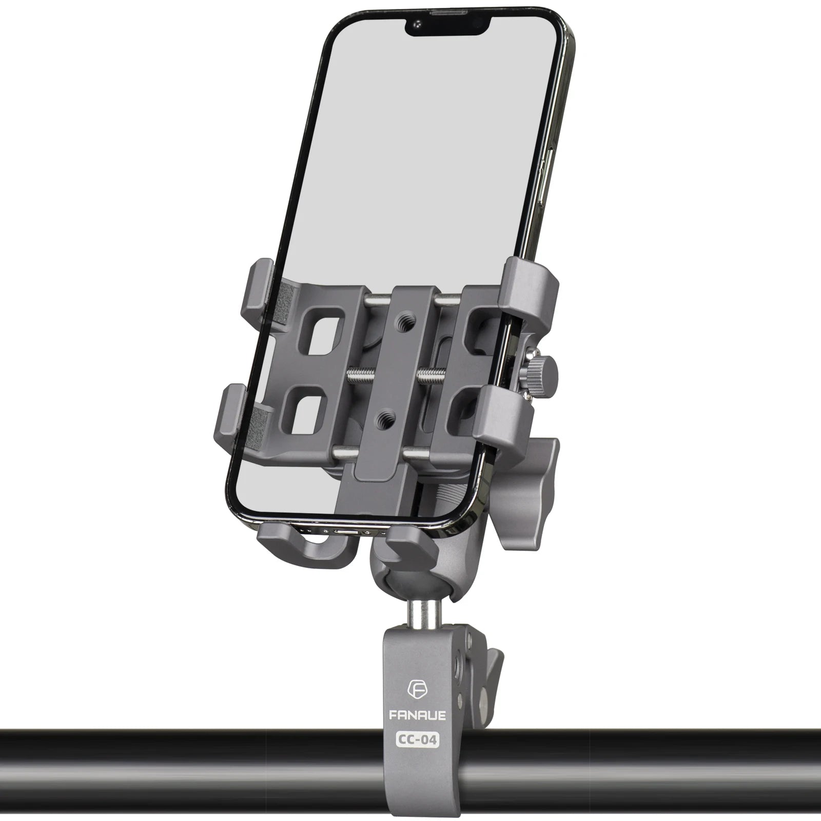 CowLost | product_id-fanaue-aluminum-motorcycle-phone-mount-with-vibration-dampener-for-atv-utv-scooter-handlebars |13