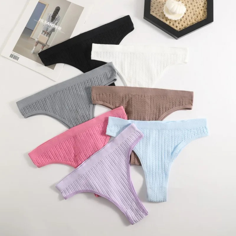 CowLost | product_id-seamless-ribbed-low-rise-sport-briefs-for-women-m-l-solid-color |7