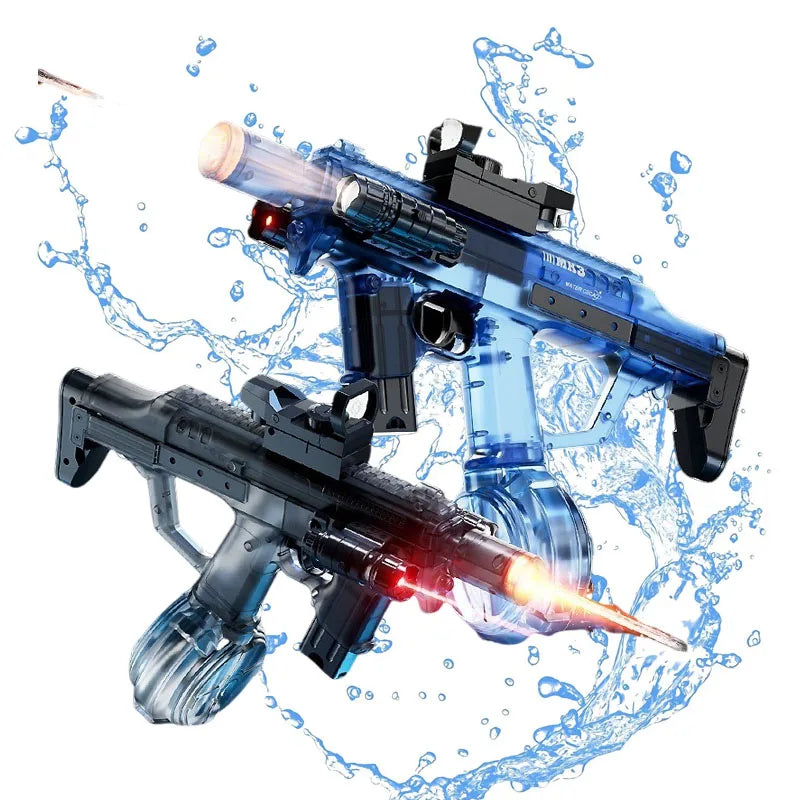 CowLost | product_id-mk3-large-capacity-electric-water-gun-toy-with-lights-fully-automatic-for-outdoor-summer-camping-and-gatherings |1