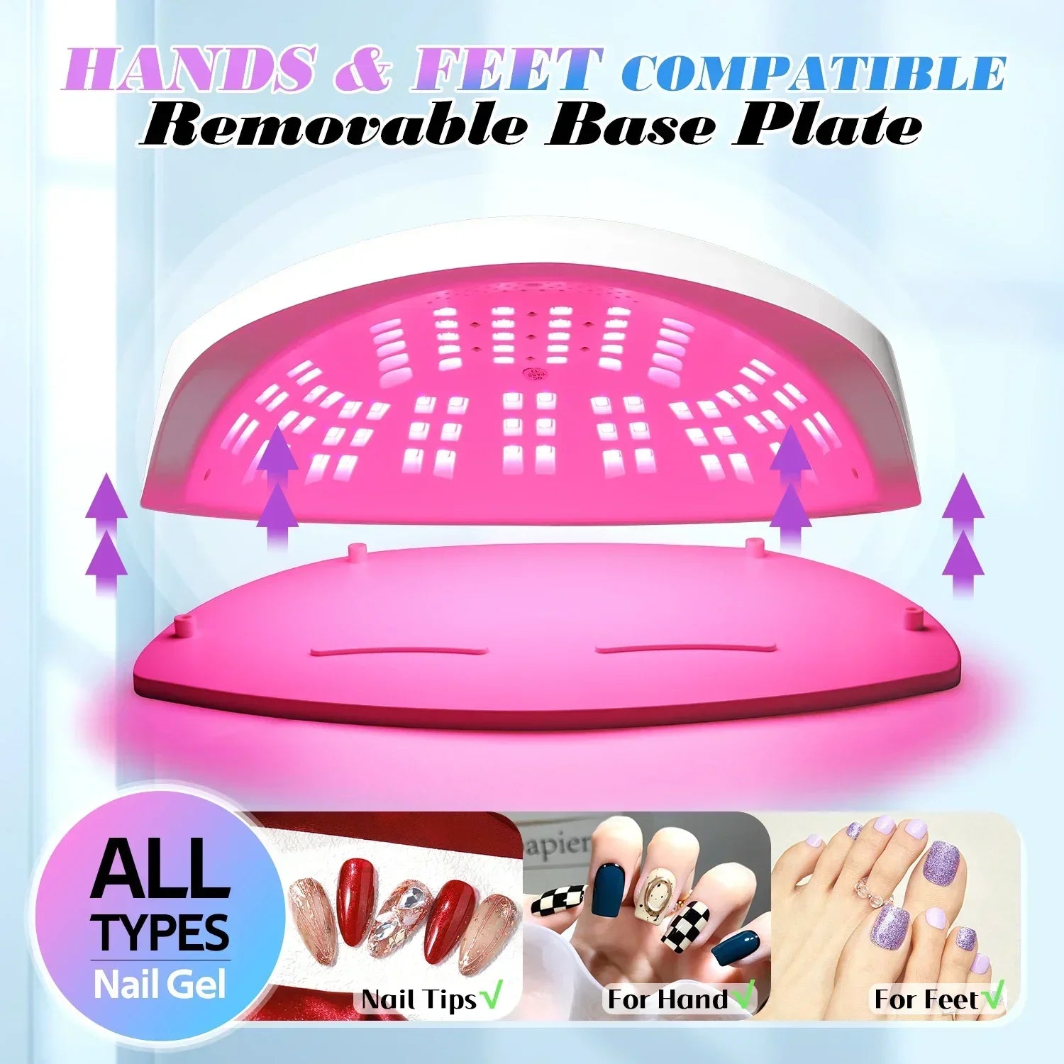 CowLost | uncategorized-380w-uv-led-nail-lamp-with-84-leds-for-manicure-gel-polish-drying |6