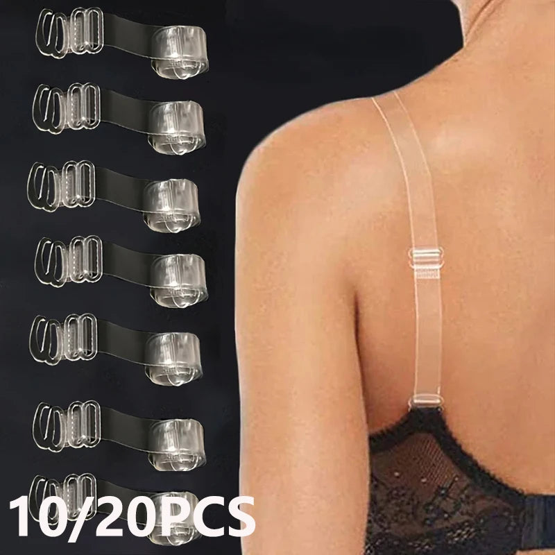 CowLost | product_id-fallsweet-adjustable-transparent-invisible-bra-straps-for-women-2-4-10-20-pcs |1