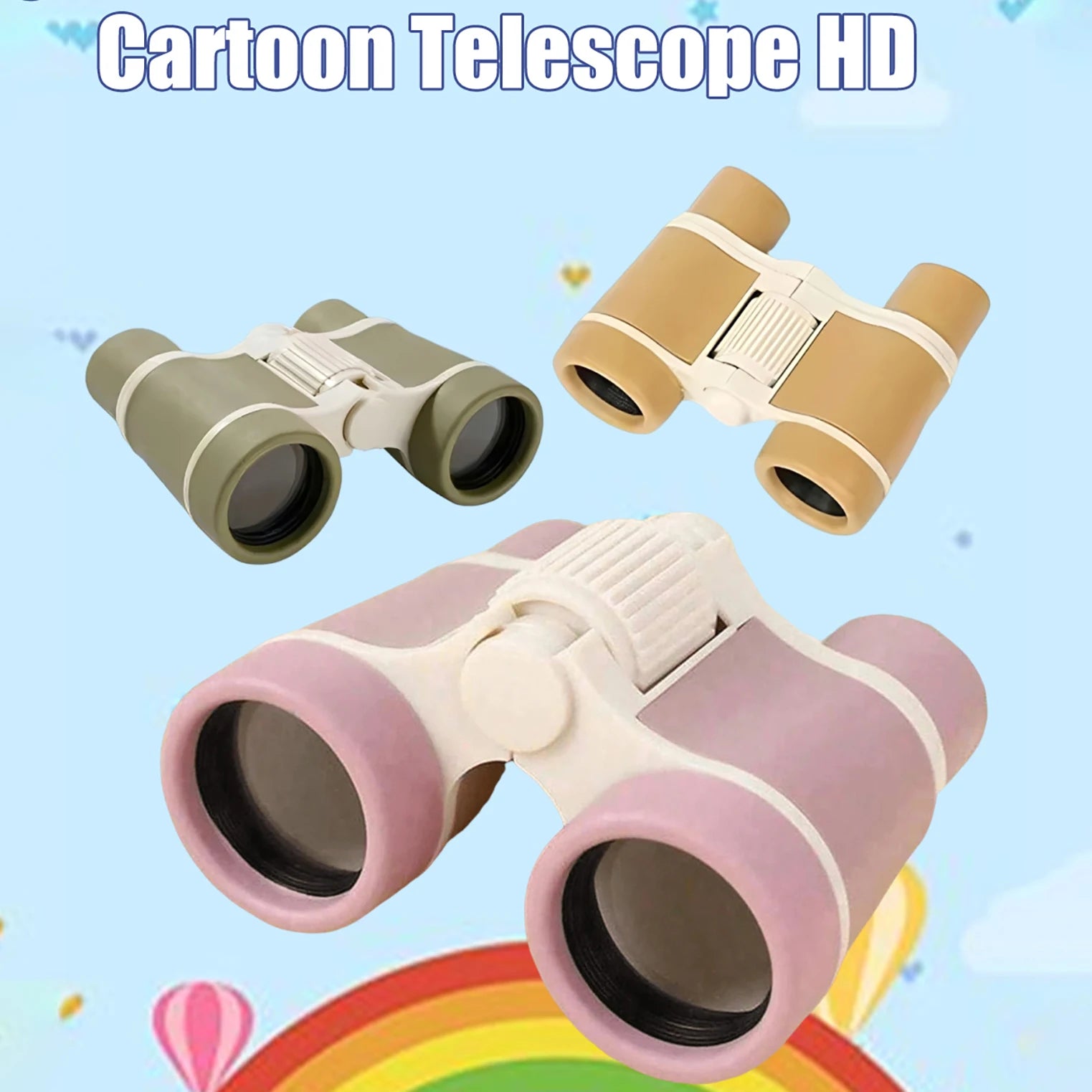 CowLost | product_id-childrens-portable-shockproof-binoculars-and-magnifying-glass-telescope-for-camping-and-hiking-gifts |1