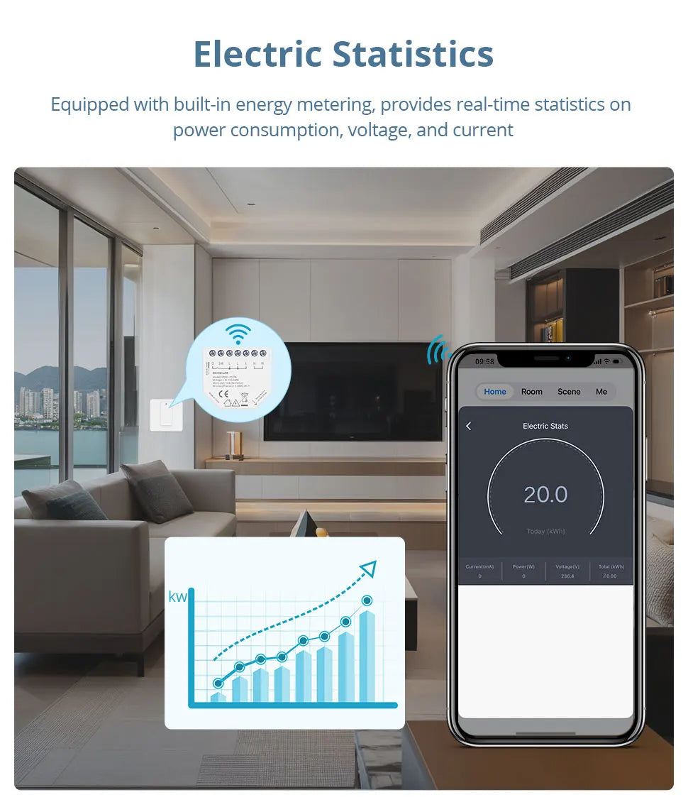CowLost | zemismart-wifi-smart-mini-inline-switch-16a-1-gang-relay-with-power-monitor |9