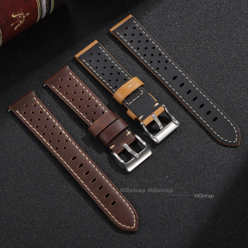 CowLost | watch-bands-product_id-hqstrap-genuine-leather-watch-strap-18-24mm-unisex-breathable-black-brown-blue |2