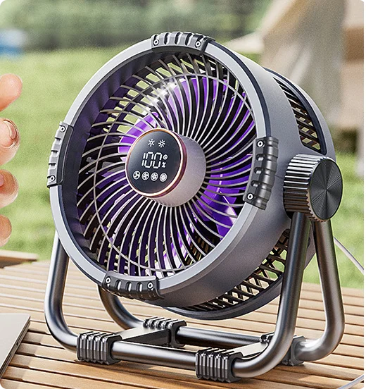 CowLost | product_id-homefish-rechargeable-multifunctional-outdoor-camping-ceiling-fan-with-4-speed-night-light-remote-power-bank |29
