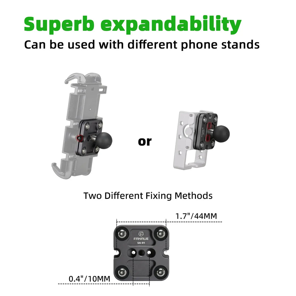 CowLost | product_id-fanaue-universal-motorcycle-phone-holder-anti-shock-mount-for-ram-ball-stand |2