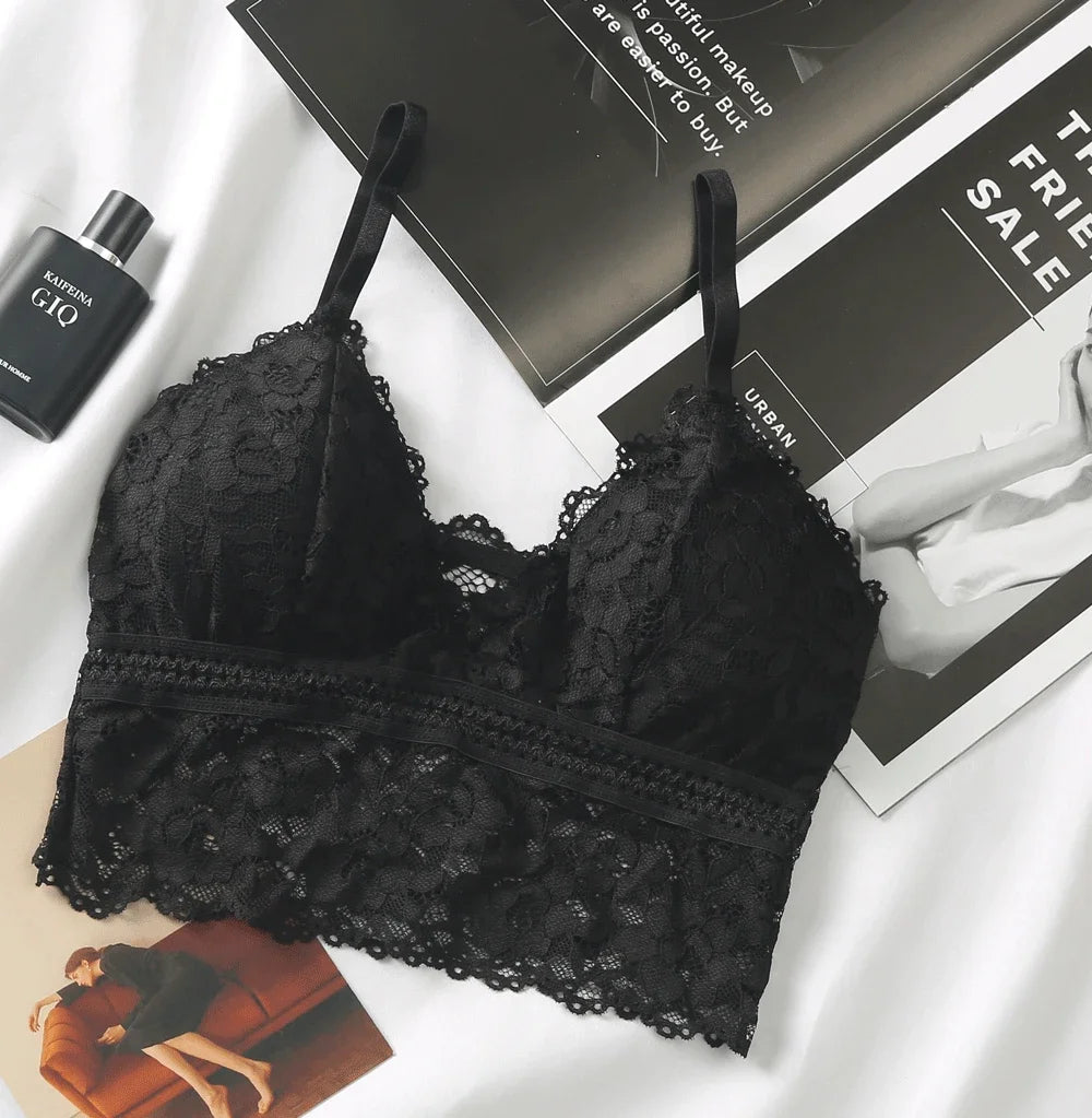 CowLost | product_id-women-s-lace-non-wire-push-up-crop-bra-with-removable-padding |12
