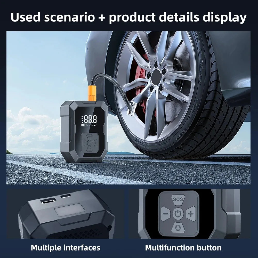 CowLost | motorcycle-tires-product_id-yiju-portable-wireless-air-compressor-pump-for-car-motorcycle-bicycle-and-ball-inflation |2