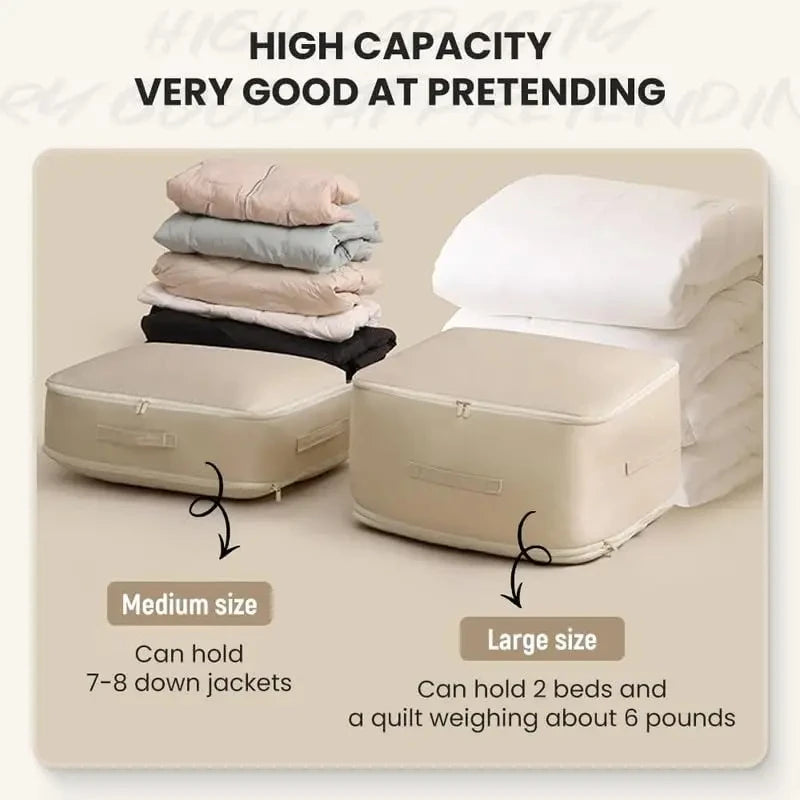 CowLost | space-saving-compression-storage-tote-bag |3