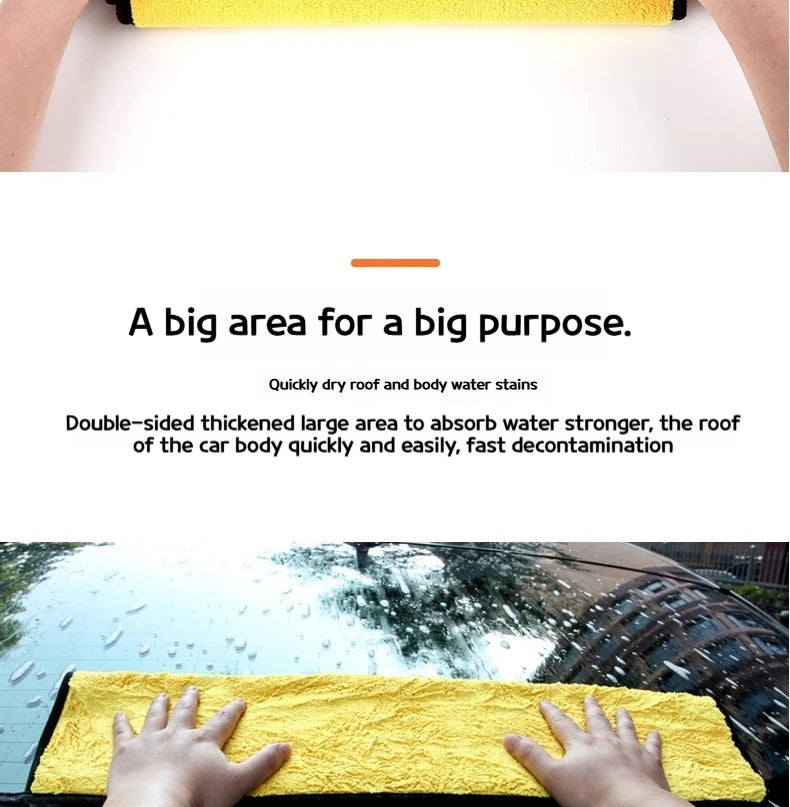 CowLost | car-wash-brushes-product_id-5pcs-microfiber-car-wash-and-drying-towels-absorbent-cleaning-cloths |14