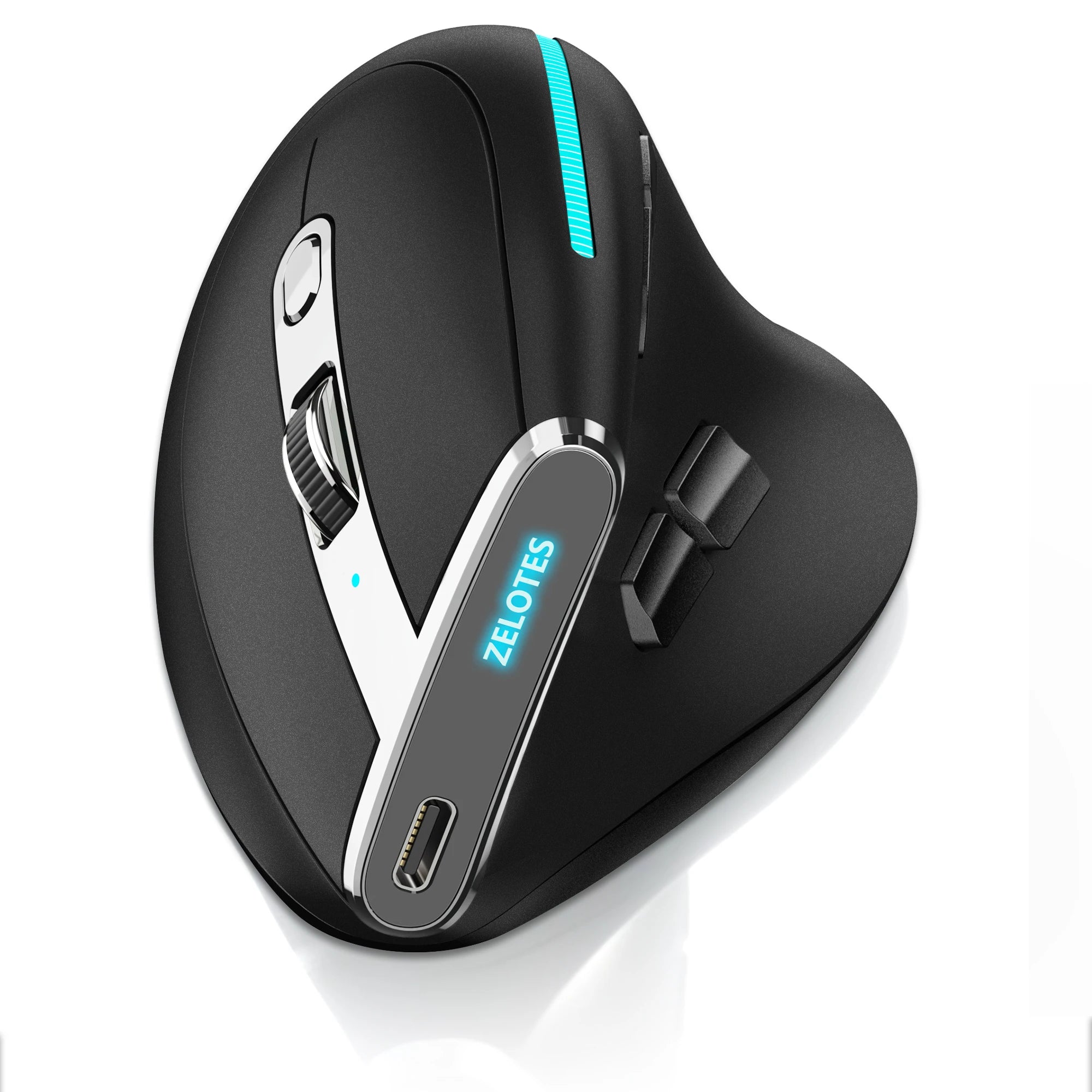 CowLost | product_id-lefon-bluetooth-wireless-vertical-ergonomic-mouse-with-oled-screen-rgb-optical-rechargeable-for-pc-and-laptop-gaming |16