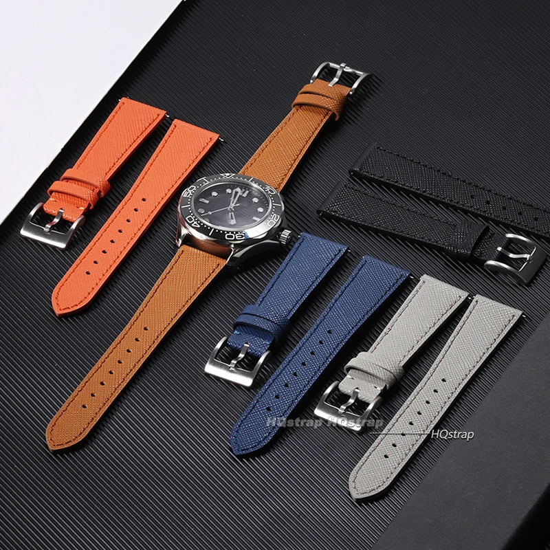 CowLost | watch-bands-product_id-calfskin-leather-quick-release-watch-bands-18mm-20mm-22mm-wristwatch-straps |3
