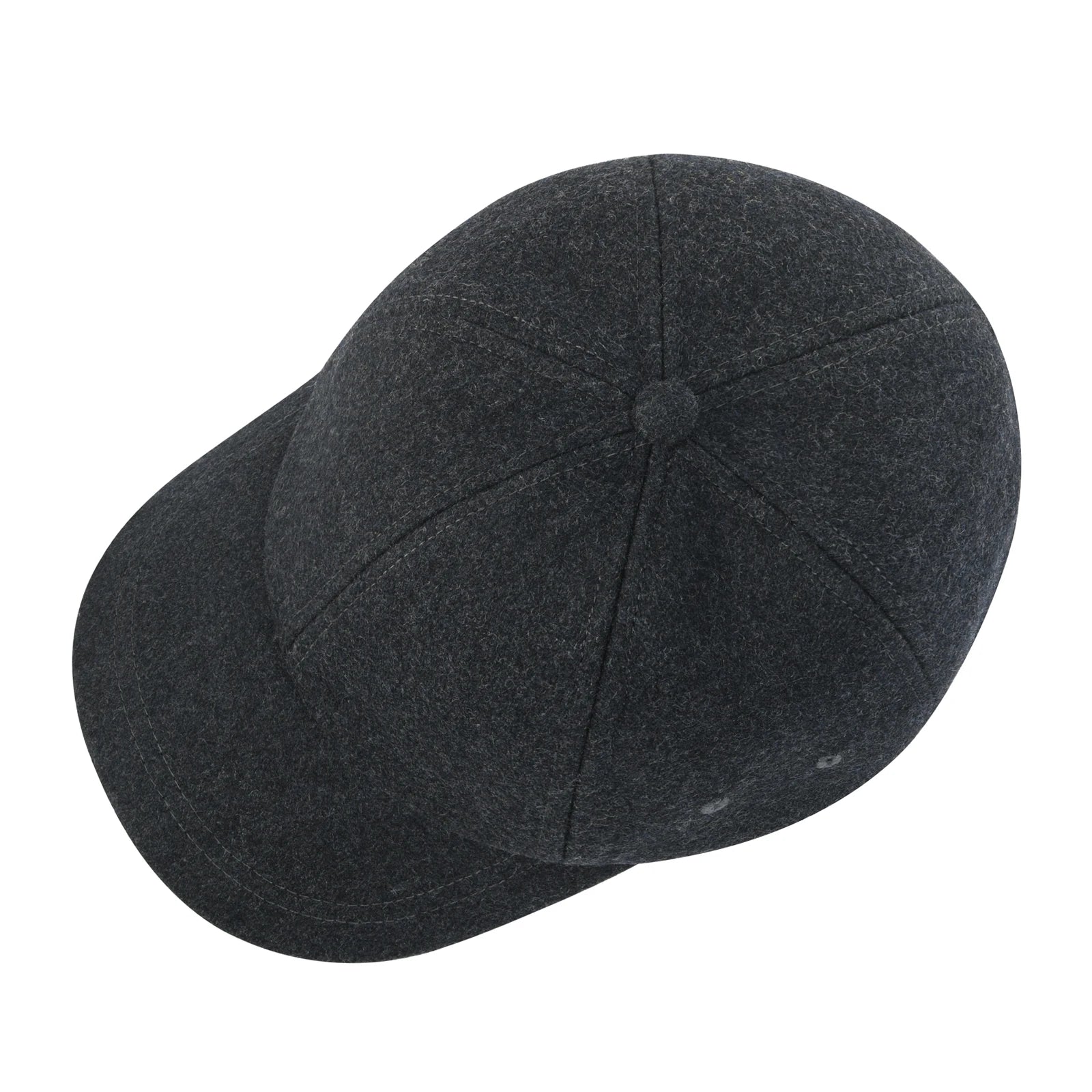 CowLost | botvela-mens-wool-tweed-baseball-cap-casual-style-soft-adjustable-unstructured-hat |4