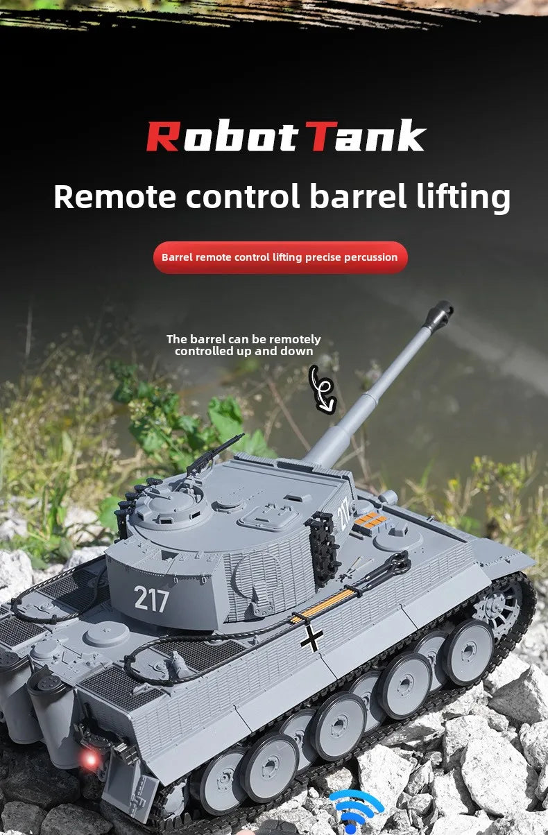 CowLost | intercom-accessories-taigen-1-24-rc-tiger-i-battle-tank-radio-control-toy |15