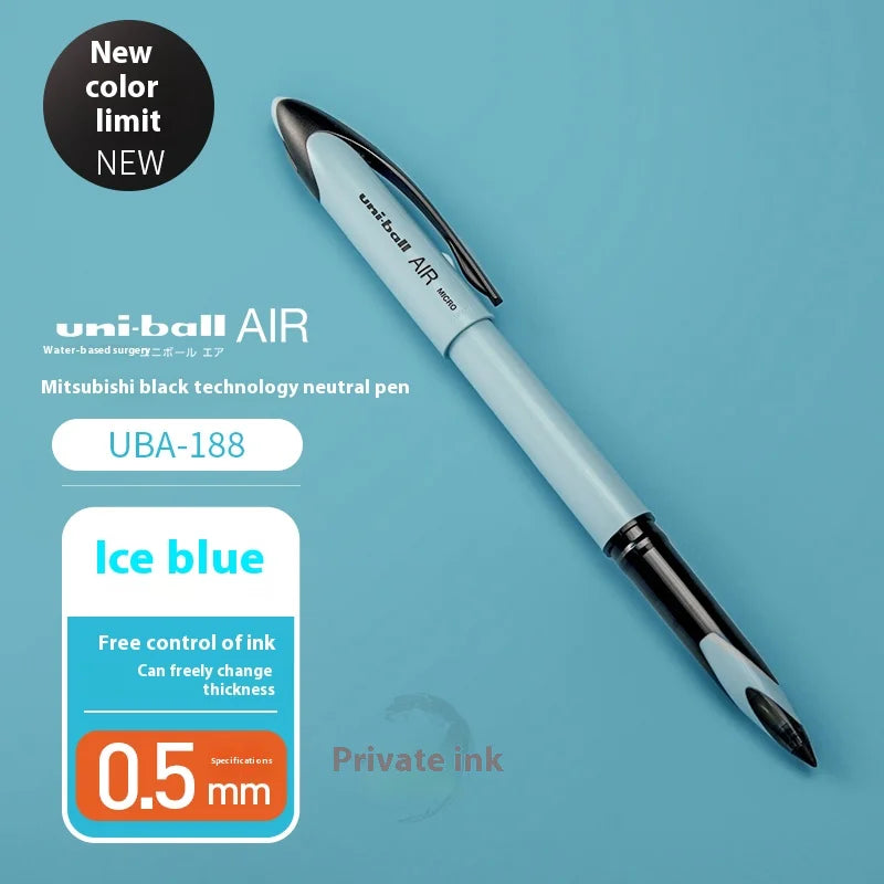 CowLost | product_id-uni-ball-air-uba-188-black-gold-series-gel-pen-quick-dry-high-end-office-pen |27
