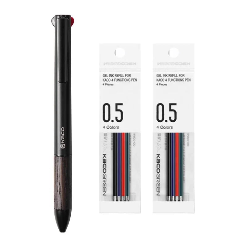 CowLost | product_id-kaco-easy-3-in-1-wooden-metal-0-5mm-gel-pen-and-mechanical-pencil-multi-purpose-writing-pen |1
